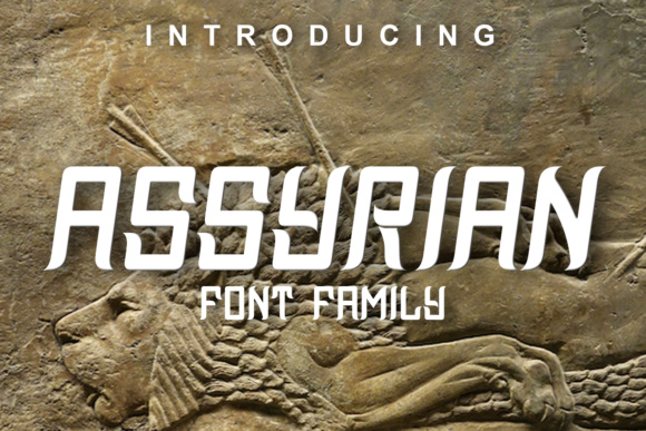 Assyrian Font: Arabic-Style Display Fonts for Bold Branding