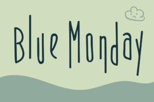 Blue Monday Font: A Playful Rounded Display Typeface for Makers
