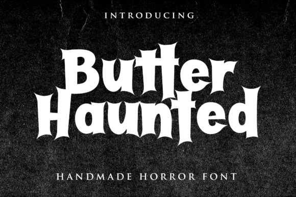 Butter Haunted Font for Bold, Memorable Branding