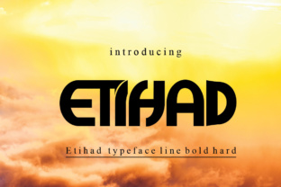Etihad: A Bold Rounded Display Font for Scroll-Stopping Brand Content