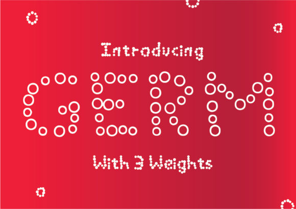 Germ: A Display Font for Bold Digital Branding
