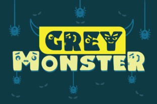 Grey Monster: A Bold Display Font for Editorial Design