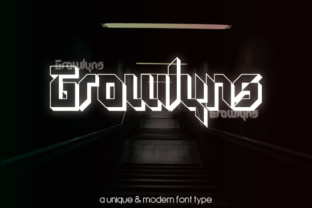 Growlyns Font for Small Business Branding