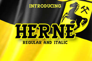 Herne Display Font for Polished Brand Visuals