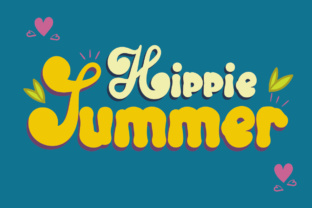 Hippie Summer: A Font That Brings the 60s Vibe to Modern Branding