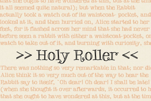 How Holy Roller Transforms Campaigns with Its Typewriter Charm