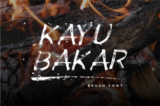 Kayu Bakar: A Bold Display Font for Web Designers