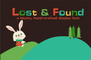 LD Lost and Found Font for Bold, Memorable Campaign Headlines