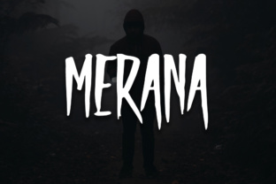 Merana: A Gothic Grunge Font for Bold Branding and Creative Design