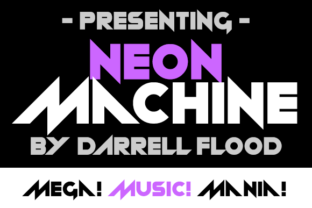 Neon Machine: A Display Font for Bold Digital Branding