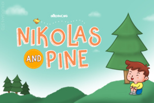Nikolas and Pine Display Font for Cheerful Digital Branding