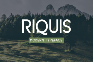Riquis: A Versatile Display Font for Creative Branding