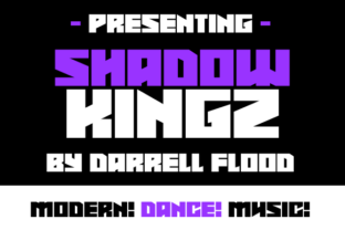 Shadowkingz Font for Futuristic Branding