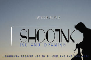 Shootink: A Simple Display Font for Thoughtful Editorial Design