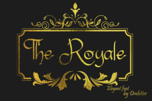 The Royale: An Elegant Display Font for Magical Branding
