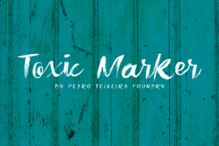 Toxic Marker: A Modern Calligraphy Font for Standout Branding